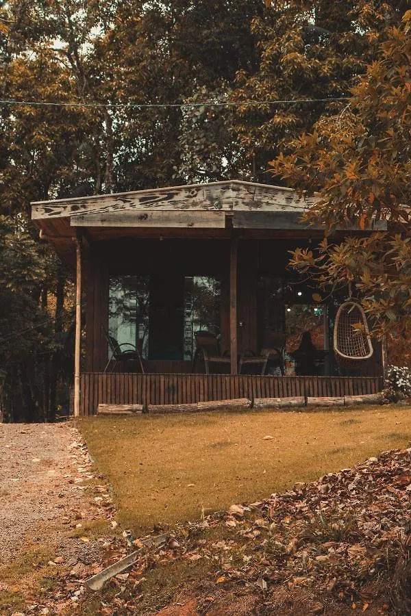 Cabana Em Meio A Natureza Com Piscina. Vila Rodeio Casa de Férias